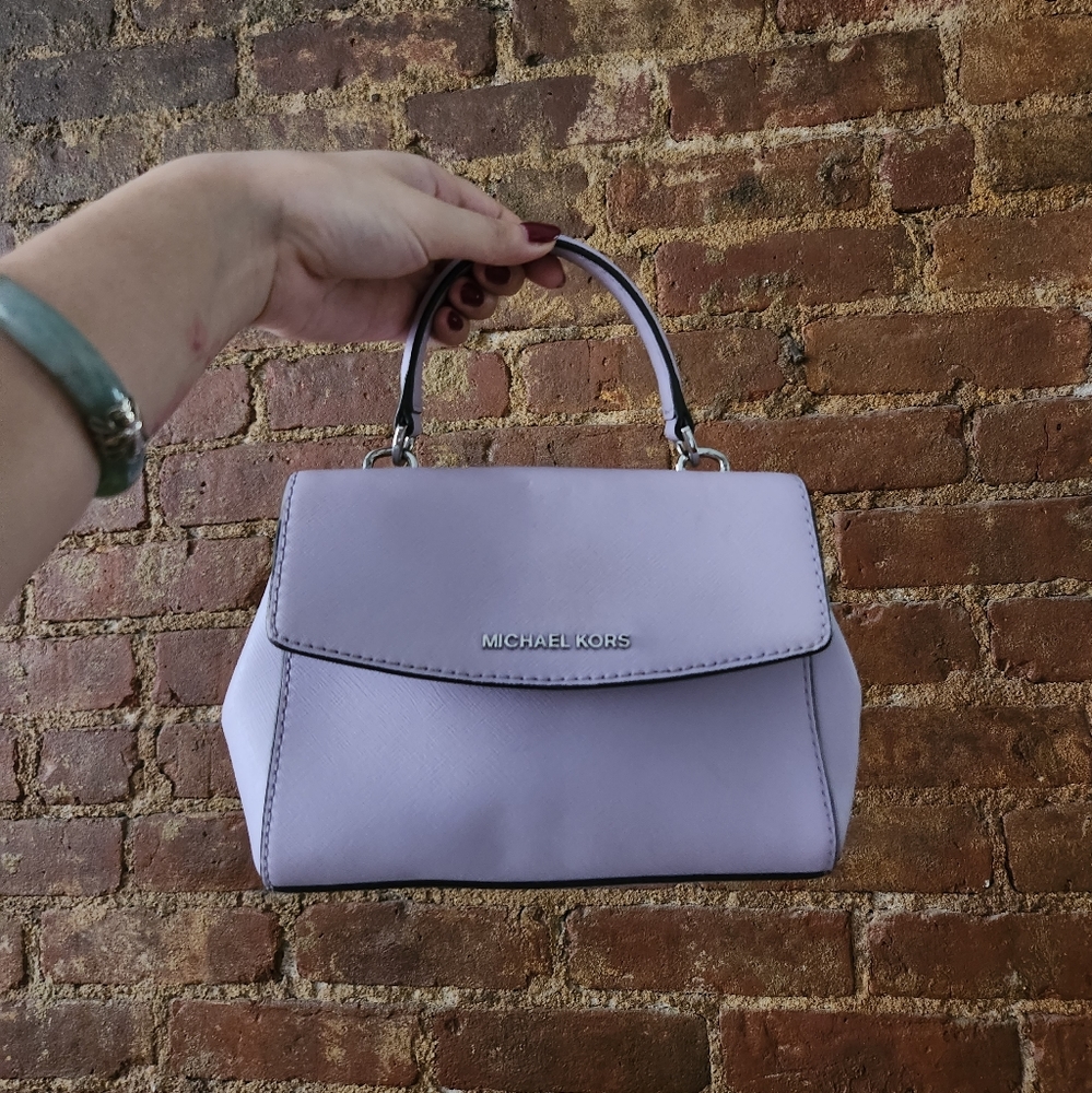 Michael Kors Ava Extra-Small Saffiano Leather Crossbody